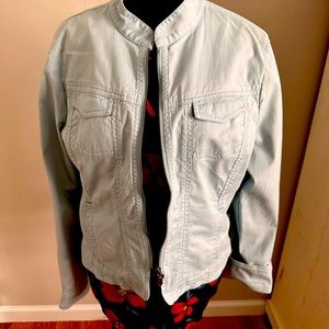 CAbi 925 Surf Blue Stretch Jacket